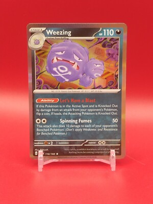Pokémon - 151 - Weezing - Rare Holo - 110/165 - ENGLISH | eBay