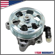 Power Steering Pump For Honda Accord 2003-2007 2.4l W/Pulley 56110RAAA01 New