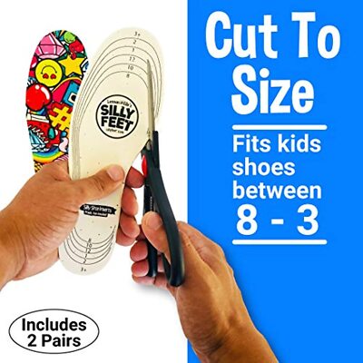 Kids Insoles Child Replacement Insole Shoe Sole Inserts for Children  Pairs