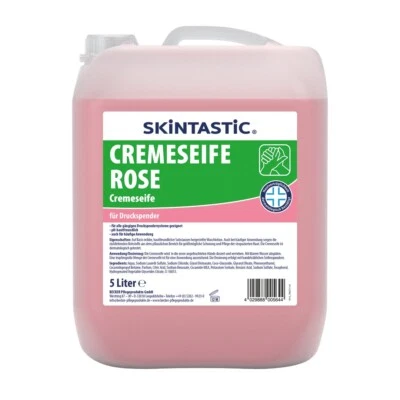 BECKER-CHEMIE 3,30€/l bzw.2,16€/l Skintastic Cremeseife Rosé 5l 10l Seifencreme rosa Cremseife
