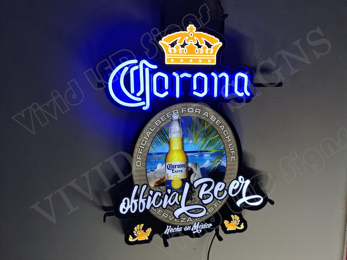 Corona Beer Cerveza Crown Griffins Bar 32