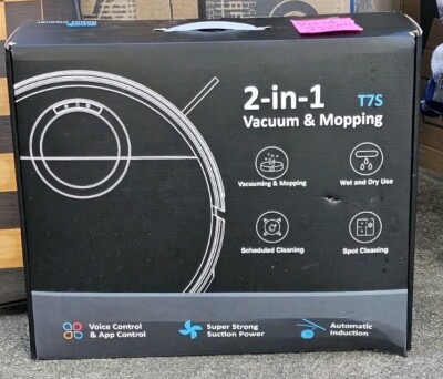 Mamnv 2 in 1 Robot Vacuum Ts7