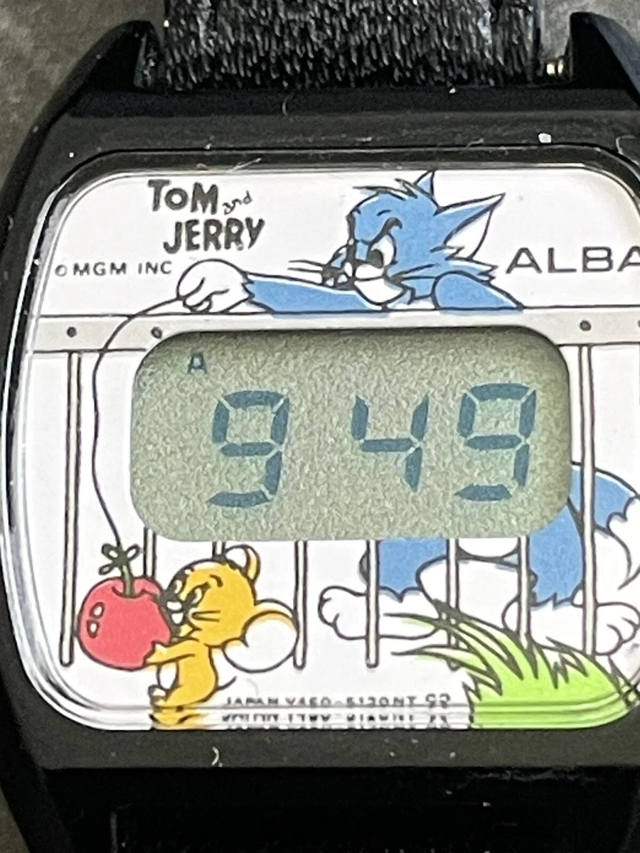 Vintage Alba Seiko Tom&Jerry very rare