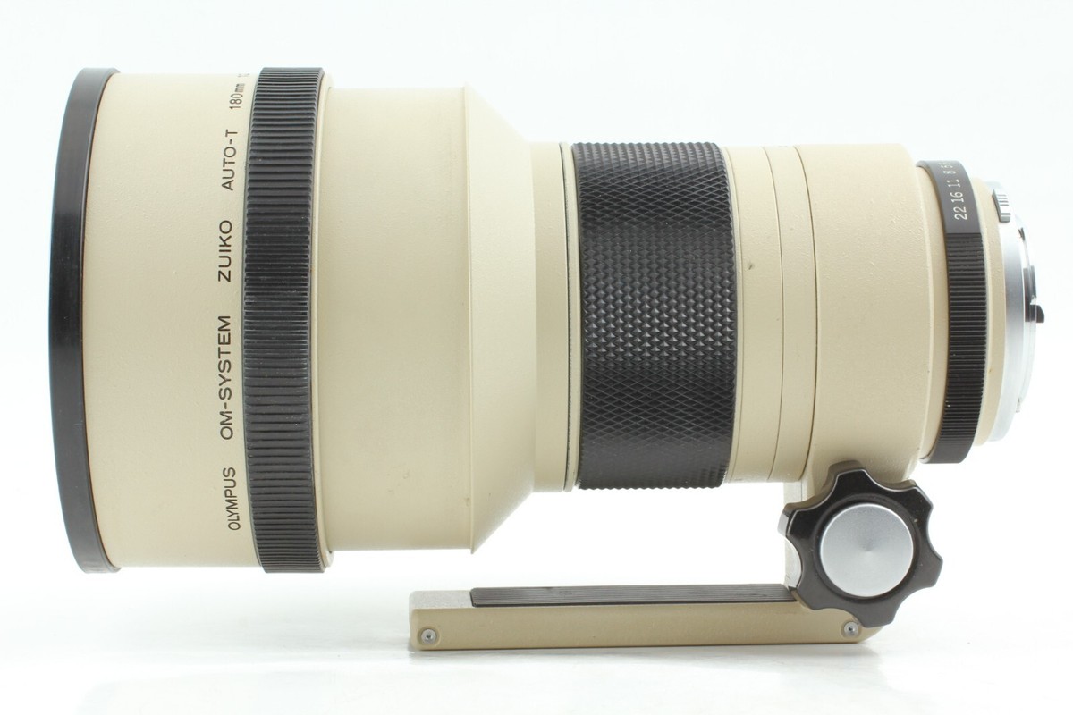CLA'd [ NEAR MINT ] Olympus OM System ZUIKO AUTO-T 180mm F2 +