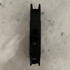 Zinsco GTE Sylvania Type Q 15 Amp Plug-In Circuit Breaker 1 Pole