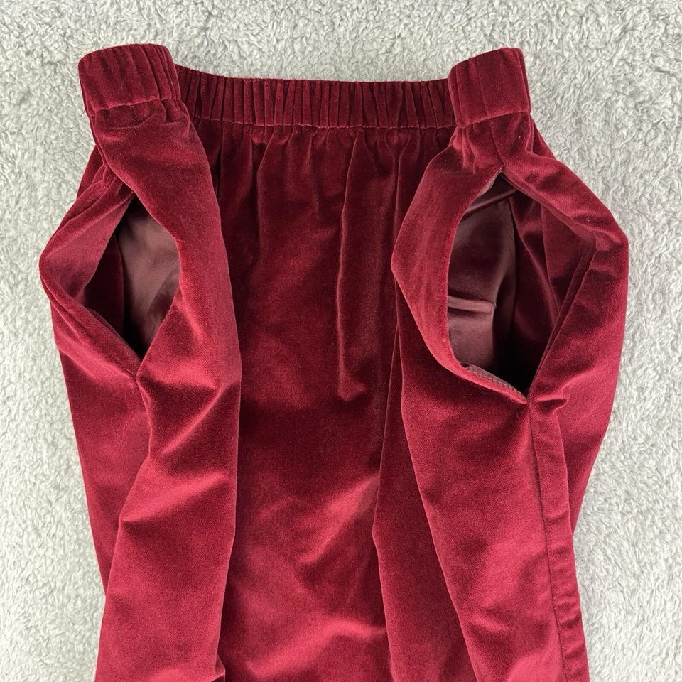 Maxi Falda Columna Terciopelo Orvis Para Mujer Grande Grunge Regal Oscura Romántica Vacaciones Foto 3 de 4