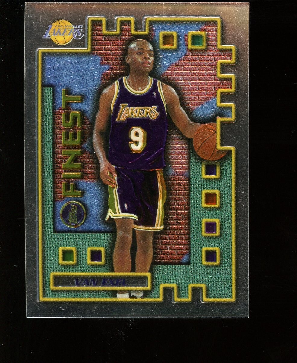 1995-96 FINEST NICK VAN EXEL MYSTERY FINEST SILVER #M35 NM