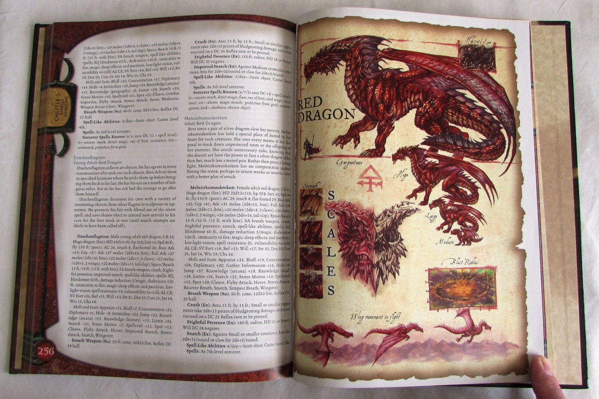 D&D Draconomicon 3.5 Dungeons & Dragons RPG Roleplaying Hardcover