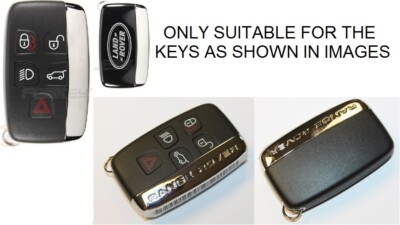Carbon Fiber Key Fob Cover For Land Rover Discovery 4, Sport – 5-Button Style, Case Only