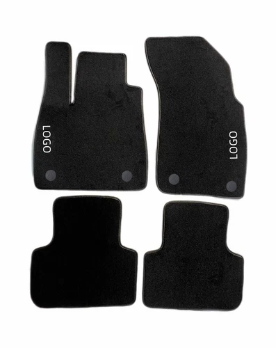 For Audi S8 SQ5 Q3 Q4 Q5 Q5L Velour Original Car Floor Mats Luxury Waterproof - Imagen 16 de 35