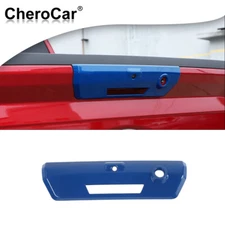 Exterior Rear Tailgate Door Handle Cover Trim Decor For Ford F-150 2021+ Blue