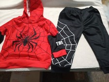 Spiderman Hoodie  Pants size 9-12mnths NEW Active Fashion Cool Polyester