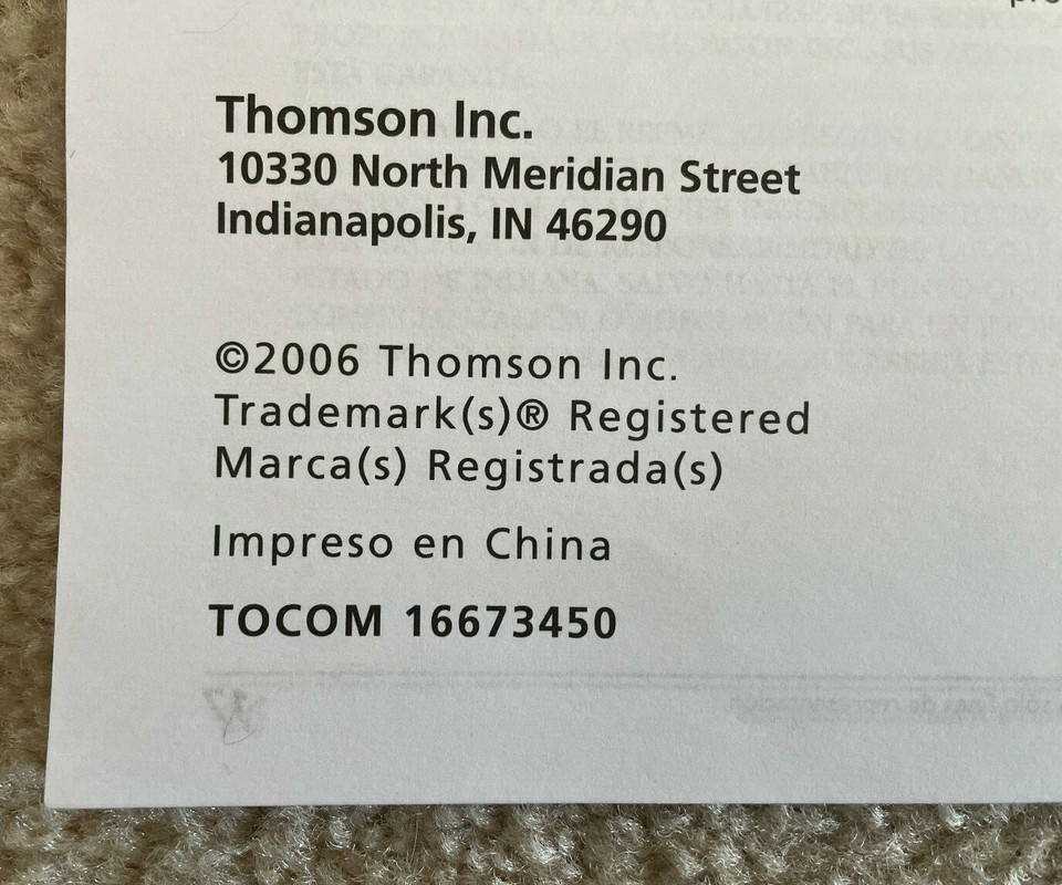 RCA Spanish Instruction Manual DVD VCR Combo Recorder DRC8320N Thomson