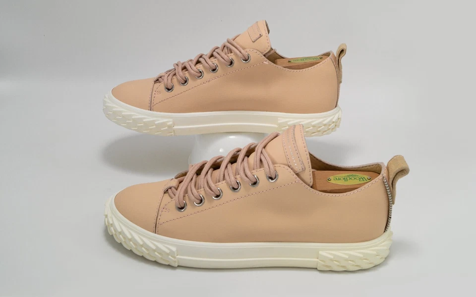 Giuseppe Zanotti - Blabber румяна розовый кожаные кроссовки женщин 11 США (41 ЕС) - Изображение 3 из 4