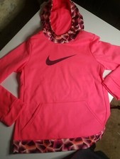 Girl's Youth XL Nike Therma High Neck Hoodie Pullover Dri-Fit G1