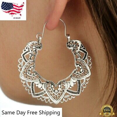 925 Sterling Silver 6mm Bangle 4mm Hoop Earrings Ear Hoops Set Bracelet Fine Jewelry For Women Gifts For Her 