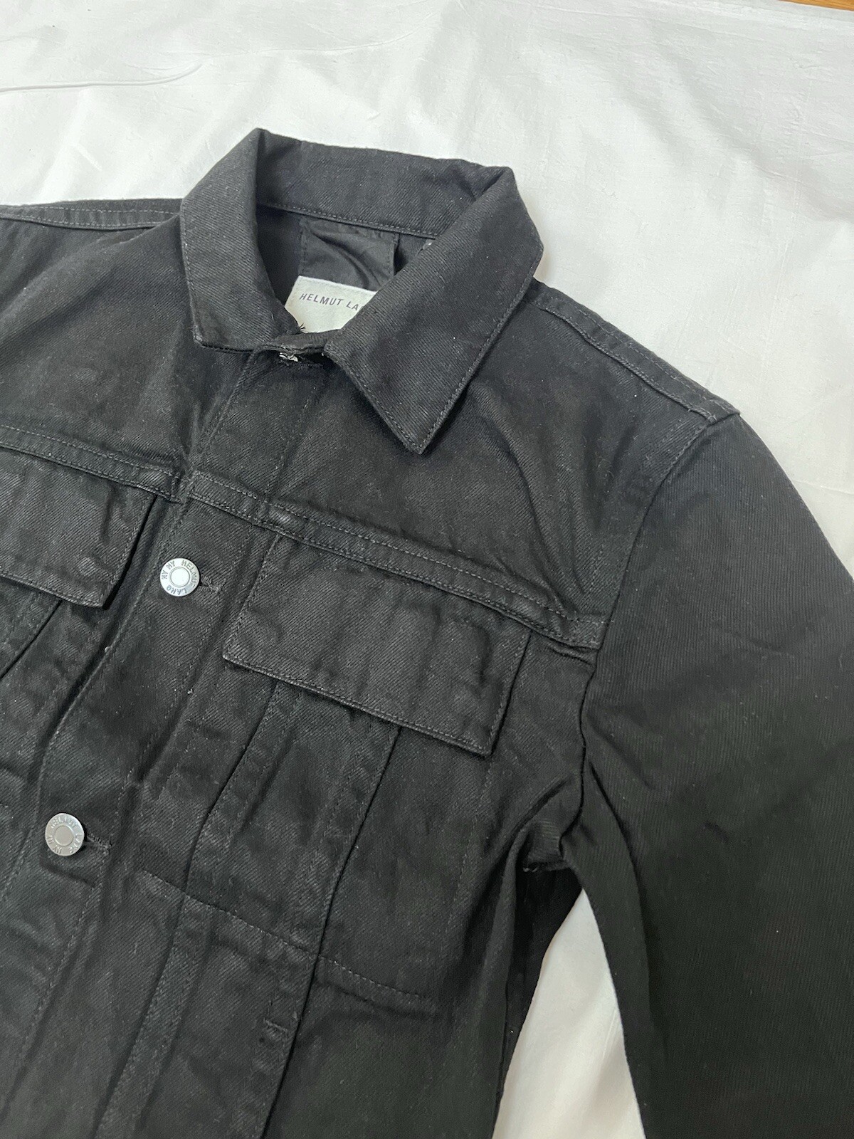 Rare Helmut Lang 87 Jacket in Pure Black - Size XS, Brand New