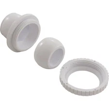 Wall Return Fitting, CMP Directional Flow, 1", Insider, White