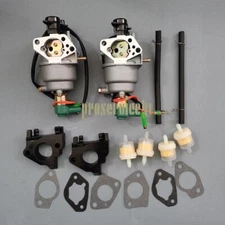 2X AUTO Carburetor For Champion Power CPE 41511 41513 439CC 7000 9000W Generator