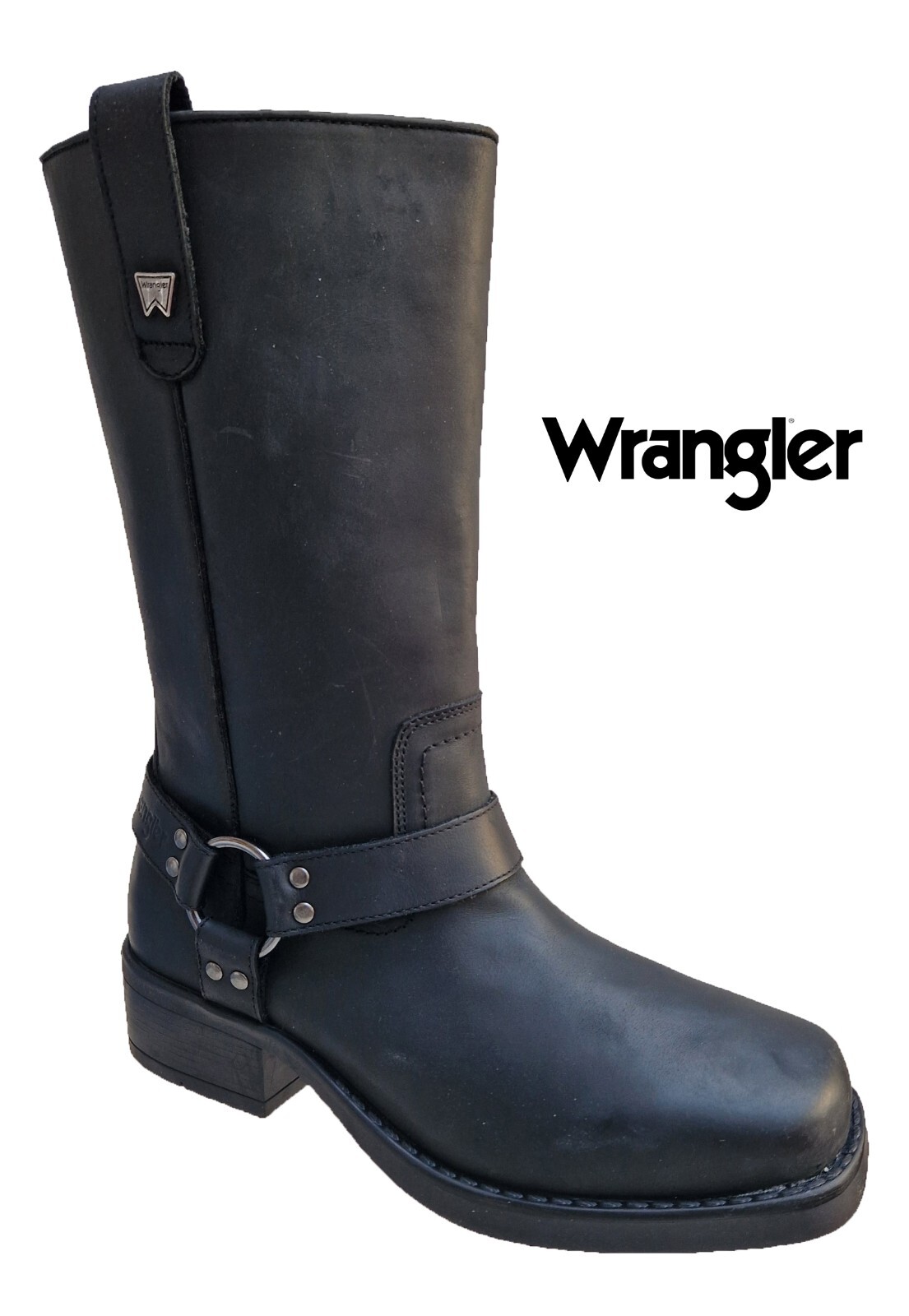 wrangler biker boots