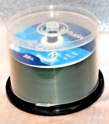 VERBATIM 52X CD-R 700 MB NEW UNUSED 45 DISC PARTIAL PACK SPINDLE