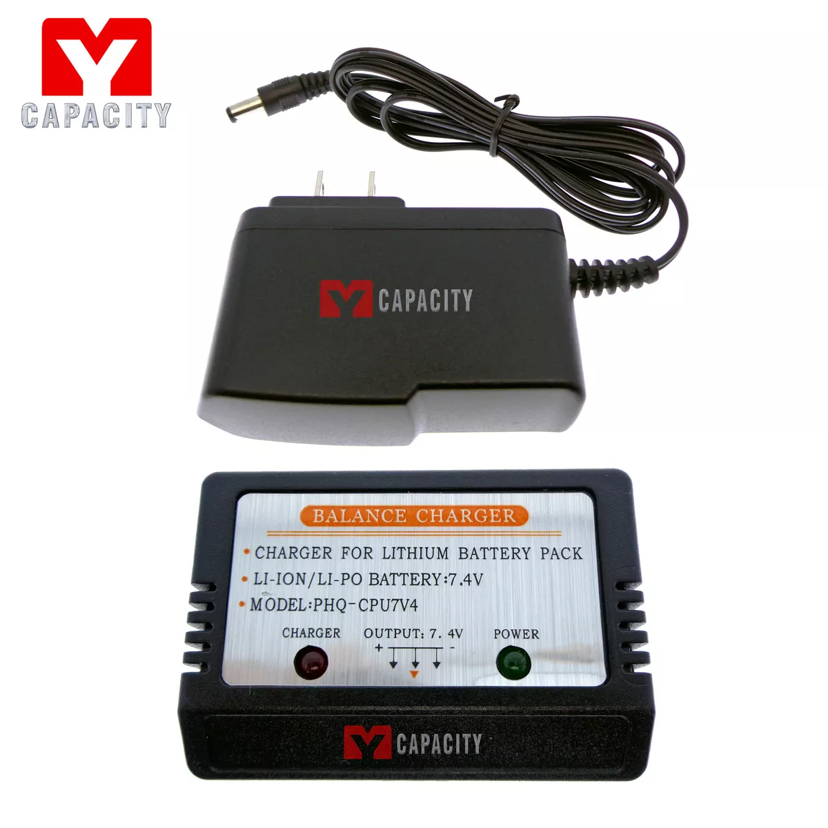 7.4V Battery Charger MJX F45 F645 F39 F49 T6 T23 T40 T623 T55 T640