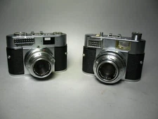 Two (2) Voightlander 35 mm cameras Vitomatic I & Vito BL "READ"