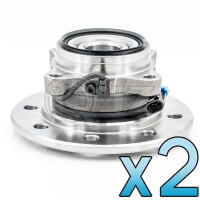 [FRONT(Qty.2)] New Wheel Hub Assembly Replacement For 1995 GMC K3500 4WD-Model