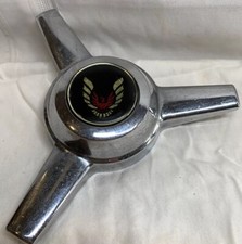 Pontiac Firebird Vintage Crager Style Wheel Rim Center Cap Tribar Three Bar