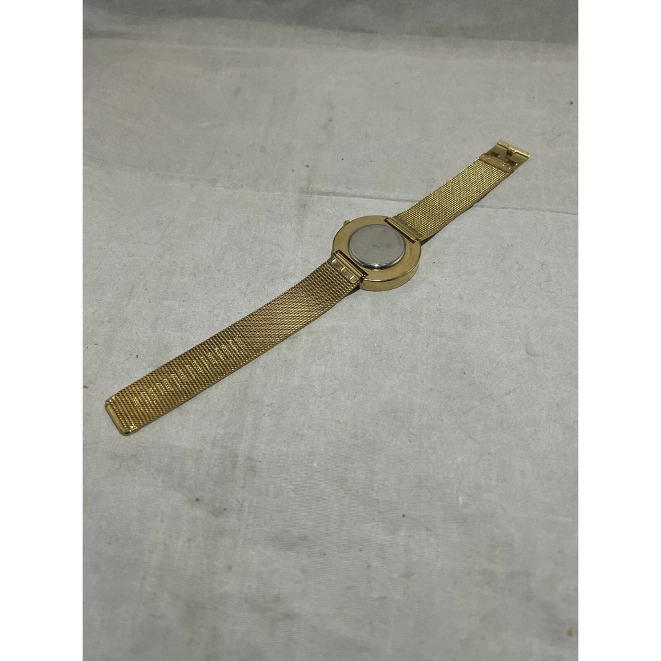 Reloj de cuarzo Lambretta Cielo tono dorado cadena metal correa y cara Foto 3 de 4