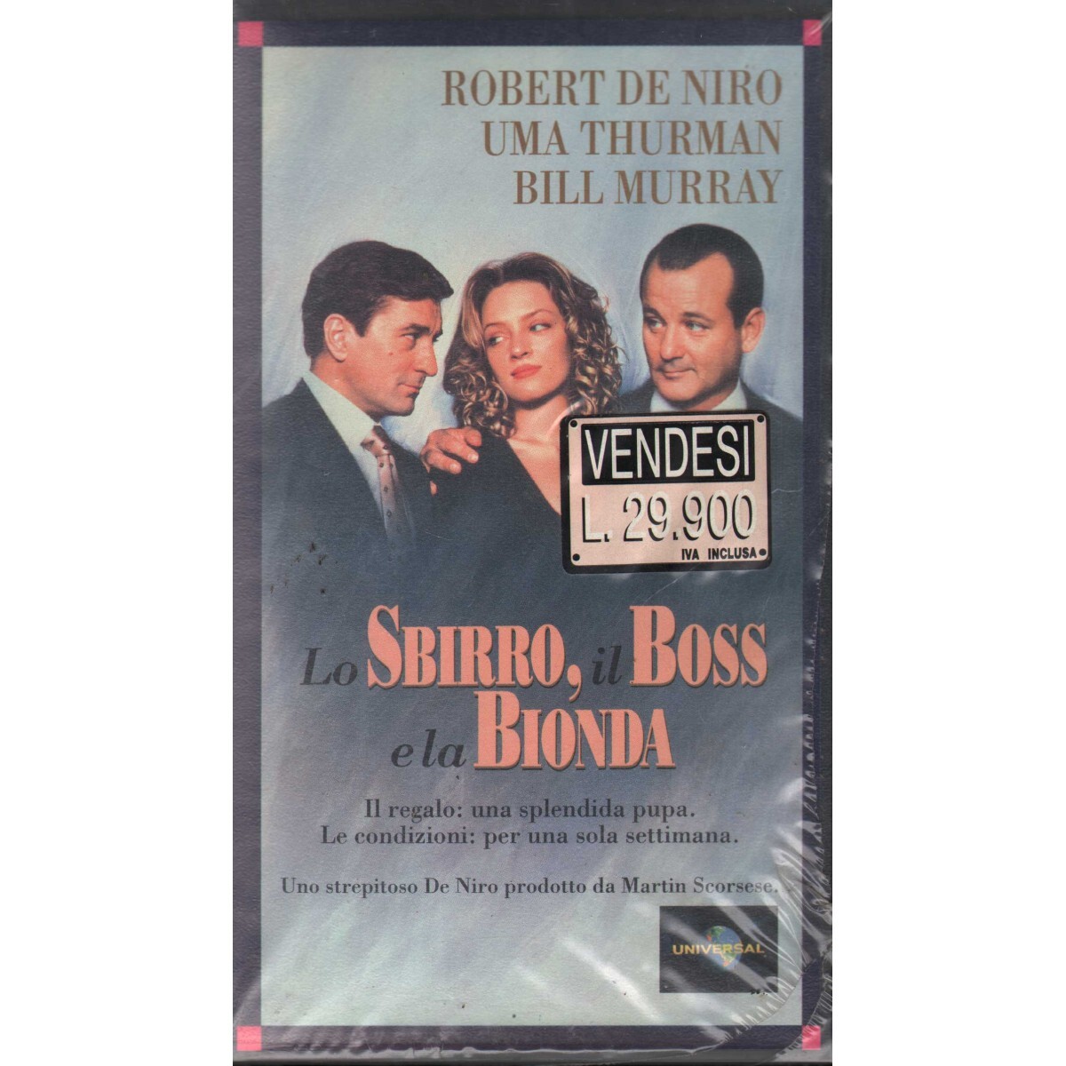 The Cops, The Boss And The Blonde VHS John McNaughton Univideo - UVS70361 Sealed