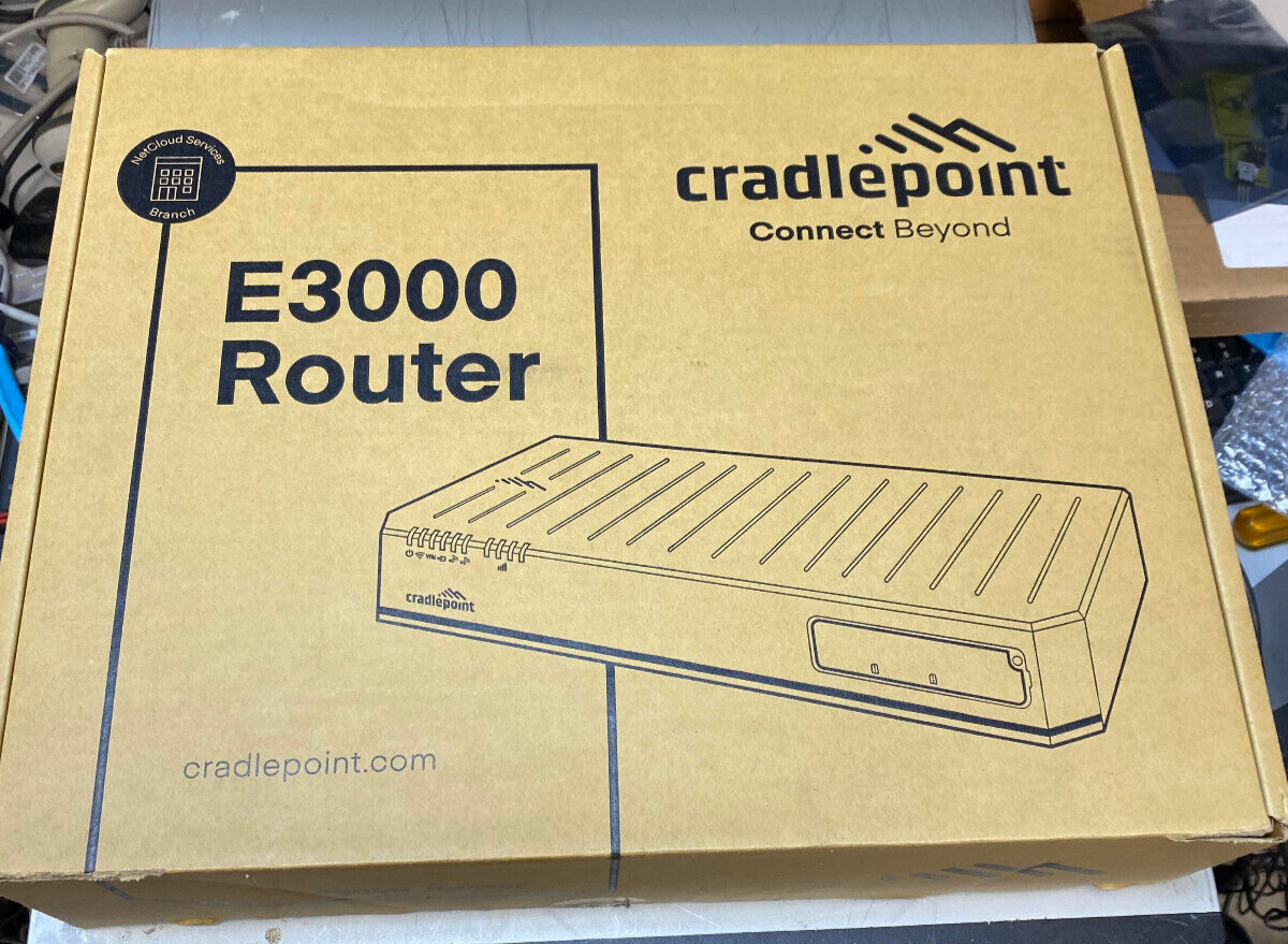 Cradlepoint E3000C18B Enterprise Wireless Router eBay