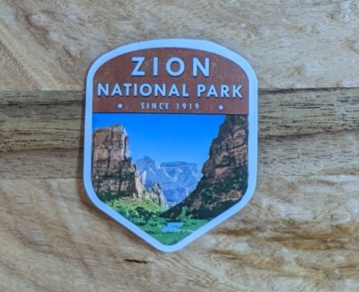 3'' Zion National Park Sticker Decal