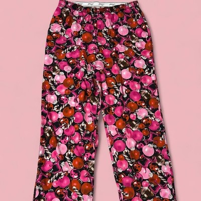 Pink Victoria s Secret Pink Bombshell Christmas Loungewear Pants Size Large New