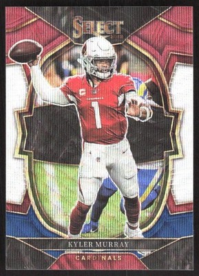 3887I 2022 Panini Select #10 Kyler Murray Tri-Color Prizm #/249