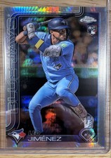 2025 Topps Chrome - Leo Jimenez #276 Prism Refractor (RC)