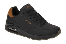 Skechers Schuhe UNO schwarz Herrenschuhe Snea...