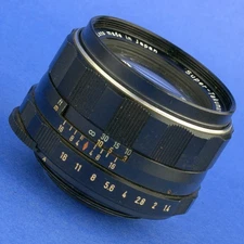 Early Pentax Super-Takumar 50mm 1.4 M42 Lens 8 Elements