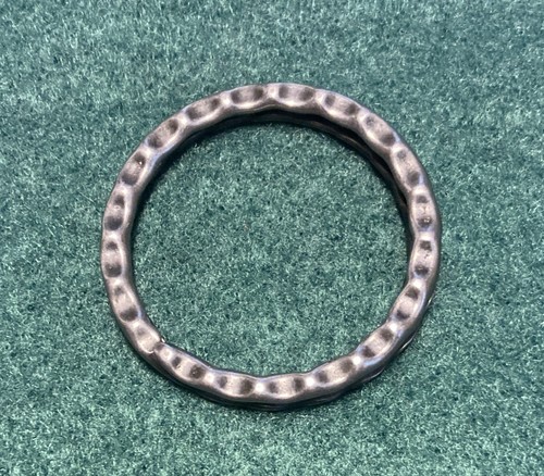 Antique Steel Key Ring