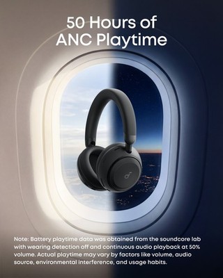 soundcore Space 2 by Anker, Active Noise Cancelling Headphones