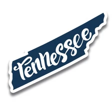 Magnet Me Up Tennessee State Shape Magnet Decal, 5" Collectible Magnet, USA Made