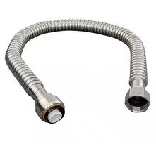 Everbilt 3/4 PTC x 3/4 FIP x 24 Corrugate Stainless Steel Water Heater Connector