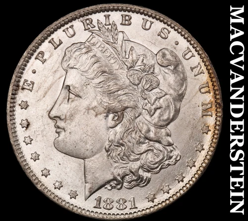 1881-O Morgan Dollar- Silver Choice Gem Brilliant Uncirculated++++ Luster #i8058