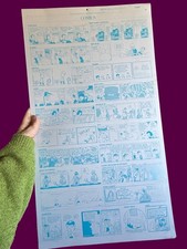 The Register-Guard 2007 ‘COMICS’ Aluminum Printing Plate Eugene, Oregon
