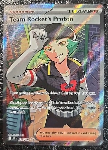 Pokémon TCG Team Rocket's Proton 227/182 Destined Rivals 2025 NM - Picture 2 of 3