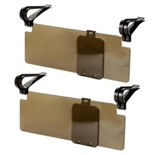 Anti-Glare Car Sun Visor Extender, 2 in 1 Day and Night Polarized Car 2PCS