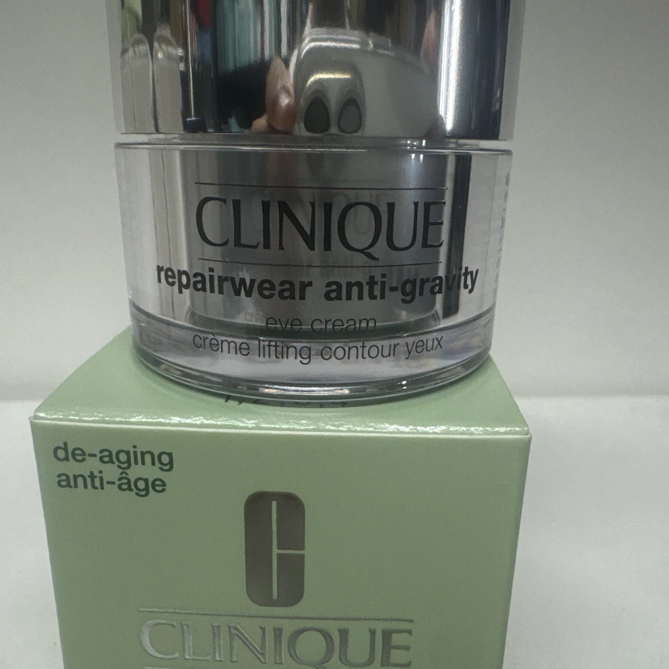 Clinique Repairwear Anti-Gravity Eye Cream All Skin Type 0.5oz/15ml Full Sz NIB - Image 2 of 3