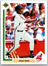 ⚾ 1991 Upper Deck #764 Albert Belle Cleveland Indians