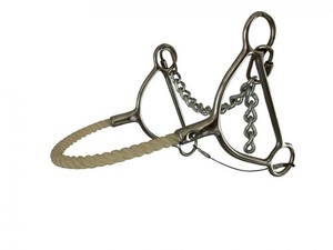 Chaîne Reinsman Johnson tonneau bouche course entraînement Hackamore