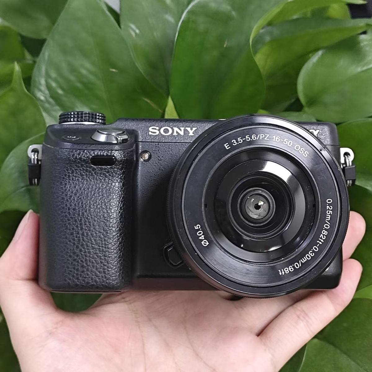 Sony Alpha NEX-6 Mirrorless Digital Camera Black 16-50 Lens